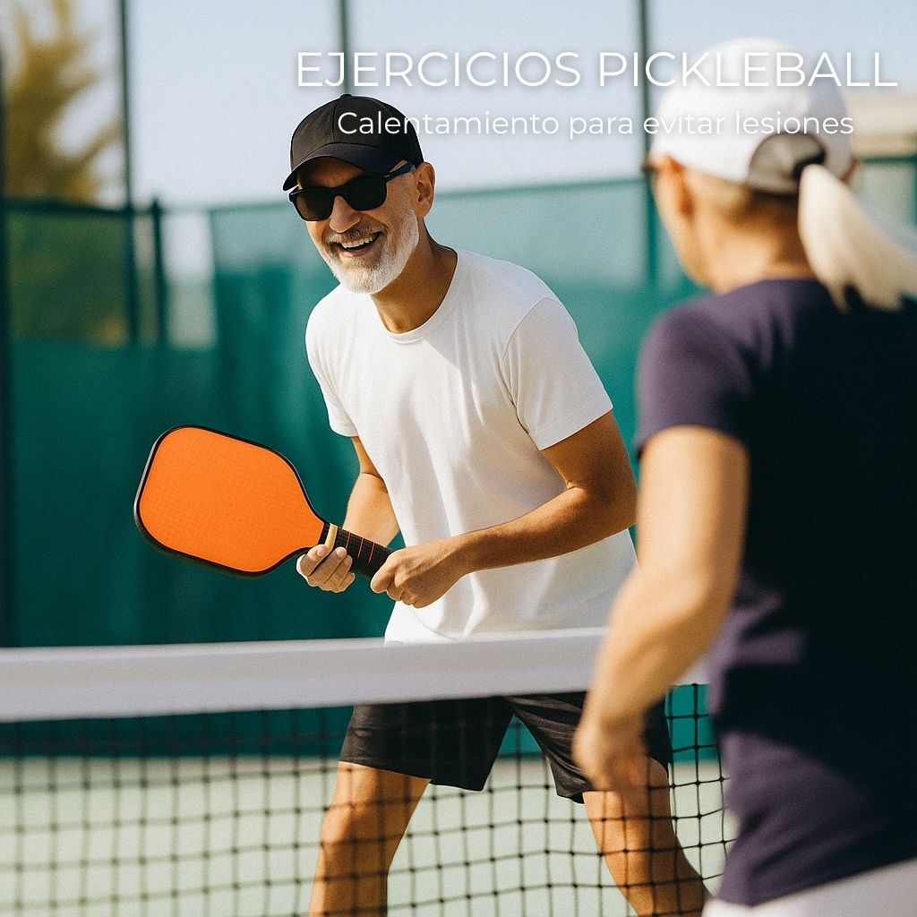 Ejercicios calentamiento Pickleball