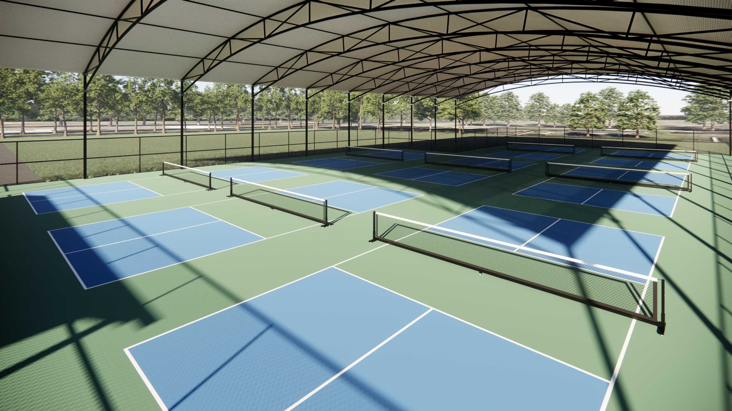 Donde jugar pickleball